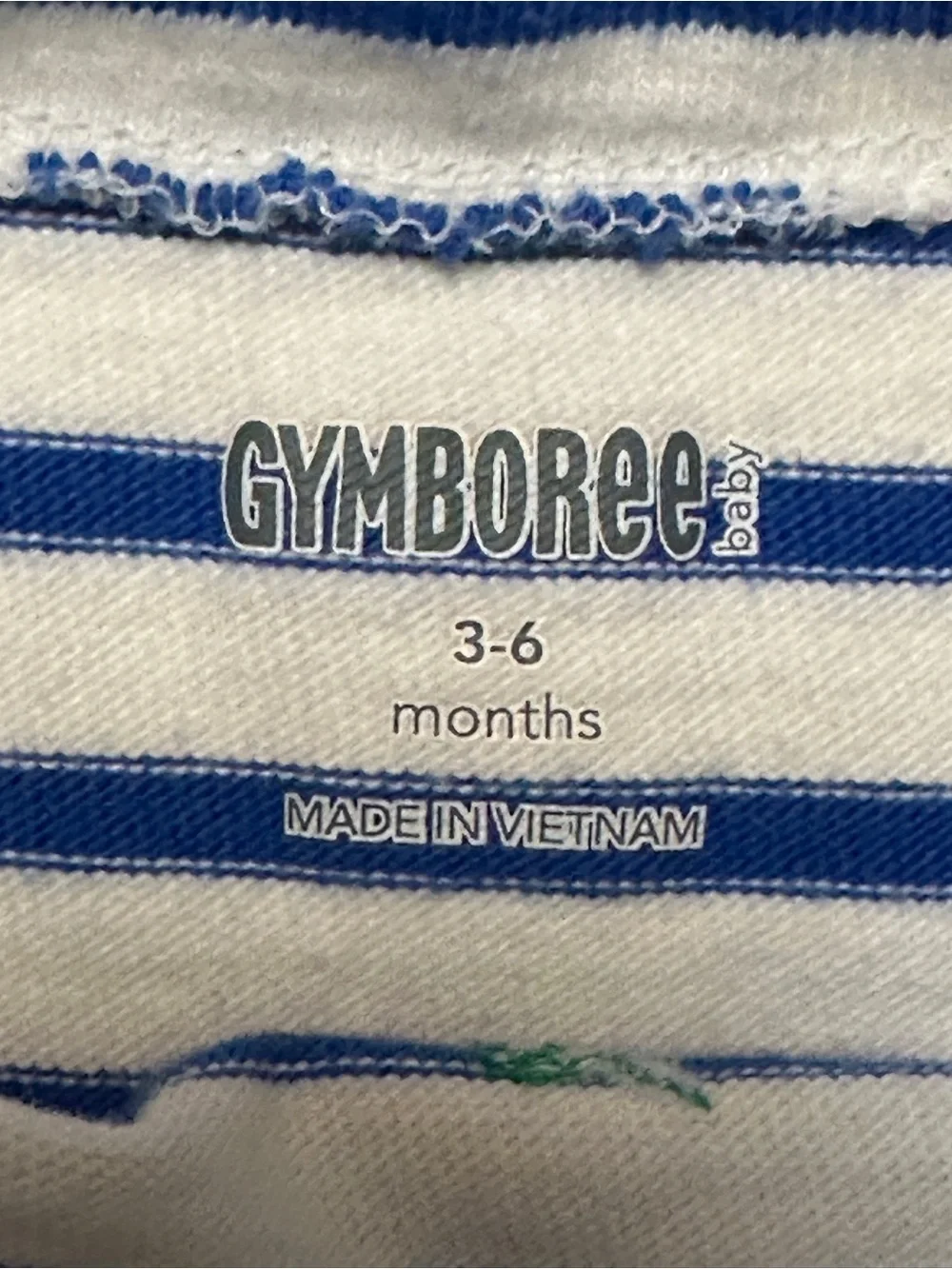 Bundle of 2 baby girl long sleeve shirts. Size 3-6 Months. Gymboree and Carter’s